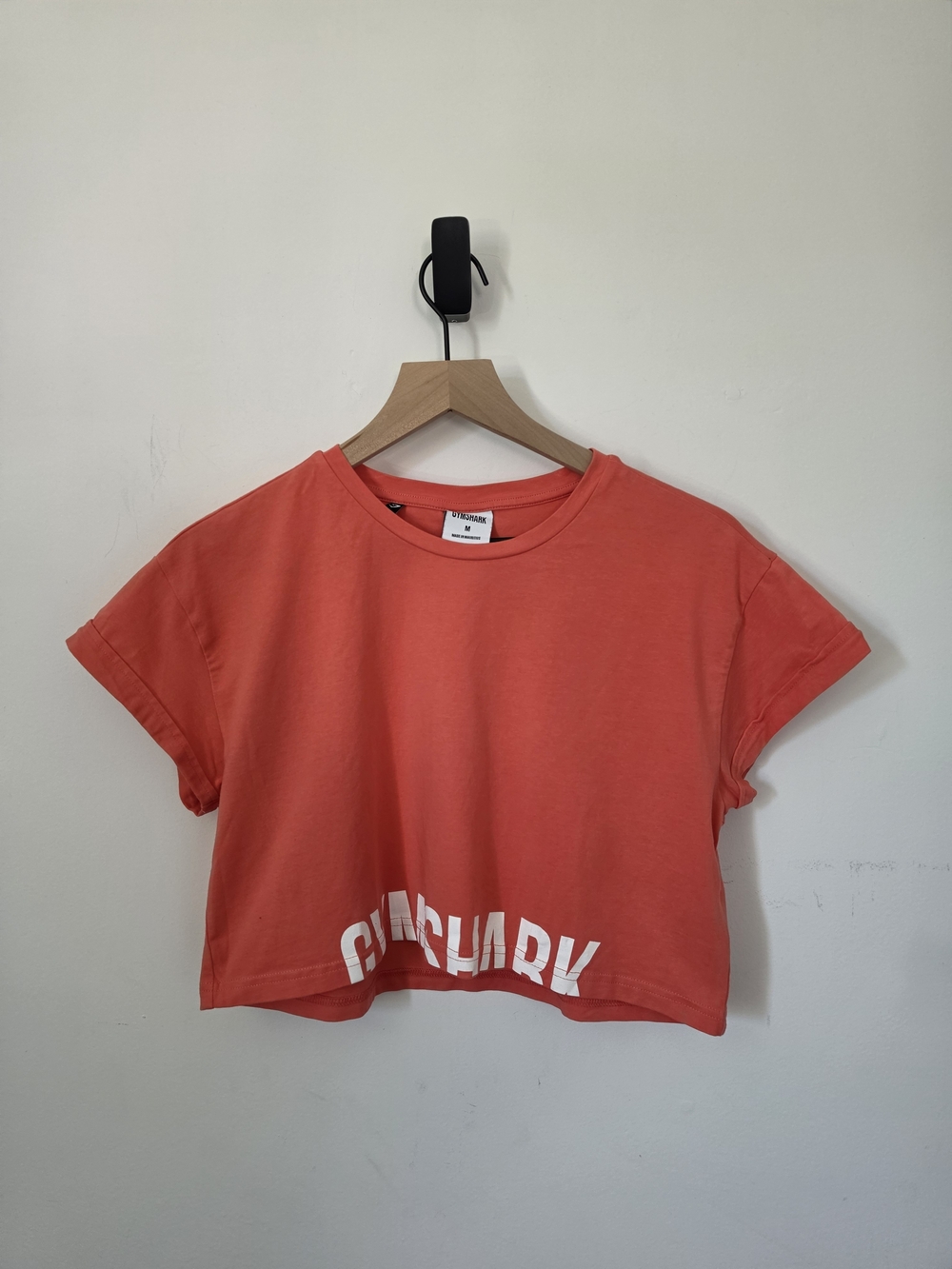 Gymshark Coral Crop T-Shirt